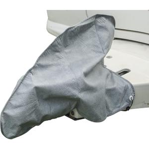 Caravan Hitch Cover Waterproof Breathable Tow Hitch Cover, Tongue Jack Protective Cover Trailer Hitch Lock Covers Fit for RV Caravan Trailer (Gray)