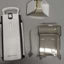 SupMaKin Upgrade Safe Mandoline Slicer, Multi Vegetable Chopper, Potato Slicer, Vegetables Slicer Onion Chopper Fry Cutter, Kitchen Chopping Artifact (GrayWhite)