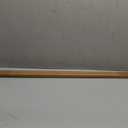 35.43 in / 90cm L Aluminum Door Drip Cap with Screws, Rain Drip Guard, Door Bottom Sweep Edge Deflector, Overall Height 1-1/ 2 in, 2 Pcs Black