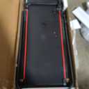 MCRG Walking Pad with Handle Bar, 3.5HP Electric Running Walking Pad Treadmill with Handles, 0.6-10.0MPH Portable Small Treadmill with Handle Bar for Home Small, 400 LBS Capacity