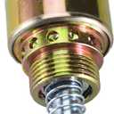 125-5771 Fuel Shut Off Solenoid 9X5312 For Caterpillar 3114 3116 3126 Engine 2 Terminals 12VDC