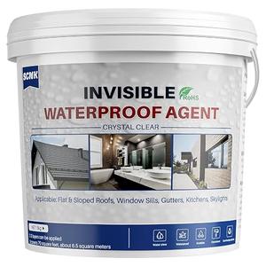 Waterproof Sealant 175oz, Clear Water-Based Water Proof Sealant Stop Leaks
Transparent Waterproof Sealant Repair for Garden, Terraces, Basements, Sheds, Gutters; Indoor and Outdoor Roof Sealant