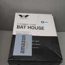 BIGBATBOX Wooden Bat House for Outdoors - Clean Your Backyard from Mosquitoes - Proven Box Kit to Attract Bats