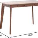 IOTXY Solid Wood Writing Desk - Home Office Workbench Desk with Drawer, Laptop Computer Work Study Table