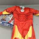 MARVEL Iron Man Deluxe Costume Halloween Dress Up (3T/4T)