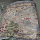 Collive Boho Kitchen Rugs and Mats 2PCS Cushioned Anti-Fatigue Floor Mat, Waterproof Kitchen Rug Set of 2 Non-Skid Comfort Standing Mat for Kitchen,Home,Office,Sink,Laundry,17.3"x29"+17.3"x47"