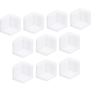 PATIKIL Foam Corner Protector 3.1x3.1x3.1 Inch Polyethylene Edges Guard for Moving Packing Pack of 20