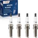 Iridium Platinum Spark Plugs 4 Pack 97506 SILZKBR8D8S Fits for BMW 320i 328i 428i 528i xDrive GT X1 X3 X4 X5 Z4 2012 2013 2014 2015 2016 L4 2.0L