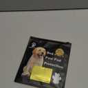 Aqumax Dog Anti Slip Paw Grips Traction Pads, Dog Feet Stickers with Stronger Self-Adhesive Paw Pad Provide Traction for Senior, Injured Dogs, 12 Sets (48 pcs) M Black