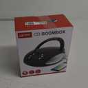 GPX, Inc. Portable Top-Loading CD Boombox with AM/FM Radio and 3.5mm Line in for MP3 Device - Black (Pack of 1)