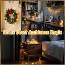 2 x Christmas Fairy Lights - 6 PCS String Light Indoor Battery Operated Warm White Lights for Christmas Tree, DIY Crafts, Wedding, Bedroom Table Decorations for Party(6.5FT,Mini 20LED)