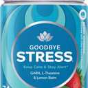 OLLY Goodbye Stress Gummy, GABA, L-Theanine, Lemon Balm, Stress Relief Supplement, Berry - 74 Count