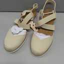 mysoft Womens Wedge Sandals Low Heel Comfortable Closed Toe Espadrilles Slip-on Elastic Ankle Strap Walking Shoes 11