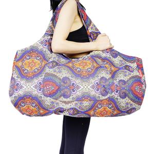 Aozora Yoga Mat Bag Large Yoga Mat Tote Sling Carrier with Pockets Fits Mats with Multi-Functional Storage Pockets Light and Durable (Celestial)