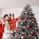 Pinkunn 10 ft Christmas S'Mores Banners Decoration Wooden Smores Man Cookie Garland Winter Hot Cocoa Bar Marshmallow Snowman Banner Winter Farmhouse Hanging Garland for Christmas Tree Fireplace Wall