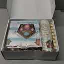 Christmas Party Decorations, Gingerbread House Cookie Christmas Paper Plates And Napkins Party Supplies Set, Xmas Plate, Cup, Napkin, Tablecloth, Disposable Cutlery, Serves 24