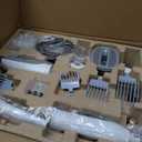 Dog Grooming Vacuum and Kit, Clipper Nail Trimmer Grinder, 2.5L Dust Cup 7 Grooming Tools 11000Pa Pet Vacuum for Shedding Grooming, Dog Hair Vacuum, Home Cleaning, PG50 Plus (Gray)