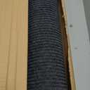 Azadx 4'x8' Indoor Outdoor Door Mat Heavy Duty Front Door Mat Ultra Absorbent Muddy Dirt Resist Welcome Door Mats Non-Slip Backing Entrance Mat for Home Commercial Outdoor Entrance Floor Mat (Dark Grey)