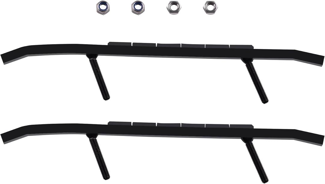 2Pcs 6in Carbide Runners Compatible with Ski-Doo 2006-2023 Pilot Skis DS, DS-2 & DS-3, Fits for 2006-2023 MXZ 600, 2019-2023 Backcountry 600R / 850 / X 850 / X-RS 850 (6in Carbide)