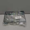 G.E.T. WB-962-MG Rectangular Metal Storage Wire Basket for Pantry, Produce and More, 9" x 6" x 2", Gray