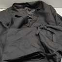 2-piece Formal Suit Set, Single Breasted Jacket & Straight Leg Dress Pants Black Size 2XL