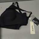 Vertvie Jelly Wireless Bras for Women Push Up Plunge Seamless T-Shirt Bras No Underwire Supportive Full Coverage Bralettes (Black, XL)