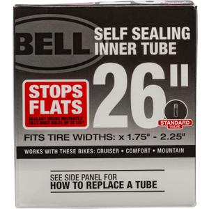 Bell Self-Sealing Bicycle Inner Tubes (26"x 1.75-2.25", Schrader Valve)