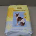 Comfortable Male Dog Diapers - 30-Pack Super Absorbent Disposable Male Dog Wraps- FlashDry Gel Technology, Wetness Indicator Doggie Diapers- Leakproof Belly Wraps for Incontinence, Excitable Urination (Small)