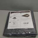 SHAREWIN Office Chair Mat for Hardwood/Tile Floor, 47"x36" Computer Gaming Chair Mat, Under Desk Low Pile Office Rug, Easy-Clean Floor Protector Mat, Dark Grey