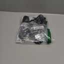 PHOEPET No Pull Dog Harness Medium Reflective Front Clip Vest with Handle, Adjustable 2 Metal Rings 2 Buckles(M, Grey) (Gray)