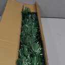 4 ft. Pre-Lit Fiber Optic Artificial PVC Christmas Tree with Metal Stand Holiday-Description