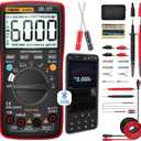 ANENG Bluetooth Multimeter Digital Tester Auto-ranging TRMS 6000 Counts Ohmmeter for AC/DC Voltage,Current,Resistance,Continuity,Capacitance,Diodes,Temperature Meansurement,Volt Meter for Automotive