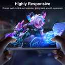 Esanik [2-Pack for iPhone 17 Pro Sunset Color Privacy Screen Protector - Gradient Purple Anti-Spy Tempered Glass, Anti-Blue Light, Pink Military-Grade 9H Hardness,Shatterproof, Flawless Fit Tray