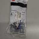 3M Virtua 11872.20 11872-00000-20 CCS Protective Eyewear with Foam Gasket, CLEAR Anti-Fog Lens, 2" Height, 2" Wide, 6" Length, Plastic & Polycarbonate, One Size (Pack of 20)