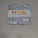 BTFBM Summer Dresses for Women 2025 High Neck Casual Sleeveless Bodycon Formal Ruched Cocktail Club Party Mini Dress (XL)