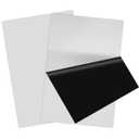 2Pcs 304 Stainless Steel Sheets Metal 8" x 12" x 1/32" (0.80MM) Inch 304 Stainless Steel Plates 20 Gauge Stainless Steel Shim Stock Plates Metal Sheets for Crafting, Stovetop (8"x12"x1/32")