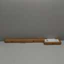 Ivilon Drapery Window Curtain Rod - End Cap Style Design 1 Inch Pole. 28 to 48 Inch Color Warm Gold