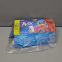 Ziploc Gallon Food Storage Bags, Stay Open Design with Stand-Up Bottom, Easy to Fill, 81 Count
