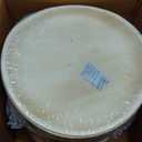 ECO SOUL Compostable 10 Inch Palm Leaf Round Plates (50 Count) Like Bamboo Plates | Biodegradable | Eco-Friendly, Microwave & Oven Safe