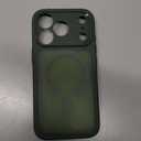 ESR for iPhone 17 Pro Case, Camera Control, Compatible with MagSafe, Shockproof Military-Grade Protection, Magnetic Phone Case for iPhone 17 Pro, Classic Hybrid Case, Frosted Green