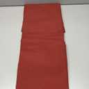 Burgundy Curtains for Living Room Back Tab Modern Farmhouse Semi Sheer Burgundy Curtains 45 inches Long 2 Panels Set Muted Neutral Window Curtain for Dining Room Bedroom 52x45