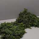 2 Pcs Christmas Norfolk Pine Garland, 6 Ft Dense Pines Realistic Touch Garland Ornaments, Greenery Artificial Pine Cypress Garlands for Christmas Holiday Mantle Fireplace Table Home Decor