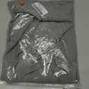 Muscle T Shirts for Men, Men's Waffle Henley Shirts Knit Muscle Fitted T Shirt V Neck Longline Tops Gym Workout Athletic Shirt Tees Grey, XX-Large