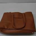 LOVEVOOK Laptop Bag for Women, 15.6 inch Laptop Tote Bag Vintage Work Bags for Women Computer Bag Office Briefcase Handbag (Dark Brown)