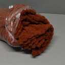 50x70 Inch Rust Throw Blanket - Soft & Fluffy Fleece, Cute & Aesthetic, Perfect for Sofa, Couch, Chair, Bed, Living Room & Bedroom, All-Season Use, Plush & Cozy Decorative Blanket