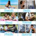 Widdonen Microfiber Lightweight Thin Beach Towel Sand Free Quick Dry Absorbent Compact Towels for Swimming Pool Camping Beach Accessories Large Easy Pack Travel Things for Vacation Essentials Gift