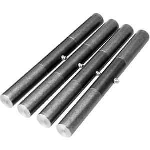 Weld On Trailer Ramp Hinge 10", Heavy Duty Greasable Ramp Door Hinges, Pack of 4