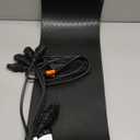 Timgle 3 Pcs Heated Snow Melting Mats, 10 x 30 Inch Non Slip Heated Rubber Mats for Walkways, Snow Ice Melting Pads Connection with 6 ft Power Cord for Winter Outdoor Stairs Doorway Walkway Sidewalks