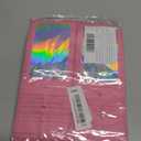 Quotidian Heat Sealable Pink Plastic Gift Bags with Zipper 3.1" x 4.8" (8 x 12.2 cm) Pack of 100 – Resealable, Foil Pouches for Handmade Soap, Laundry Pods, and Screen Wipe