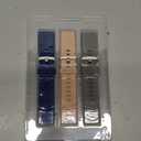 WITHit Designer Band Compatible with Fitbit Charge 3 & Fitbit Charge 4 (Light Gray/Bluestone/Coral Silicone)